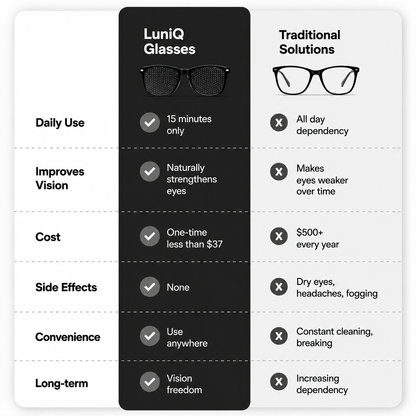 LuniQ™ Pinhole Training Glasses