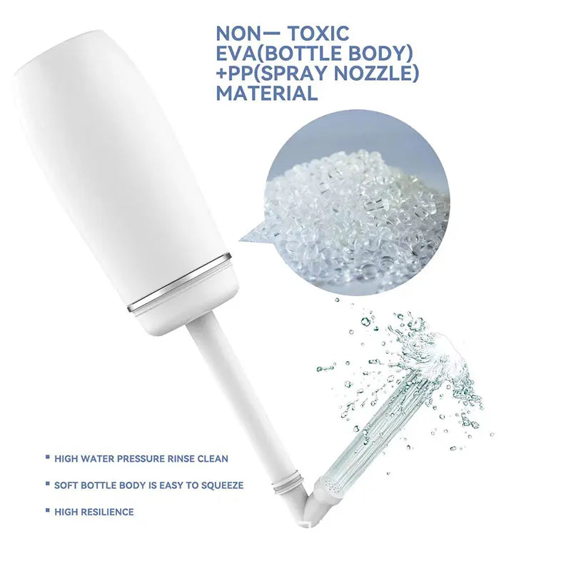 400ml On-The-Go Bidet Handheld Bottle with Pouch