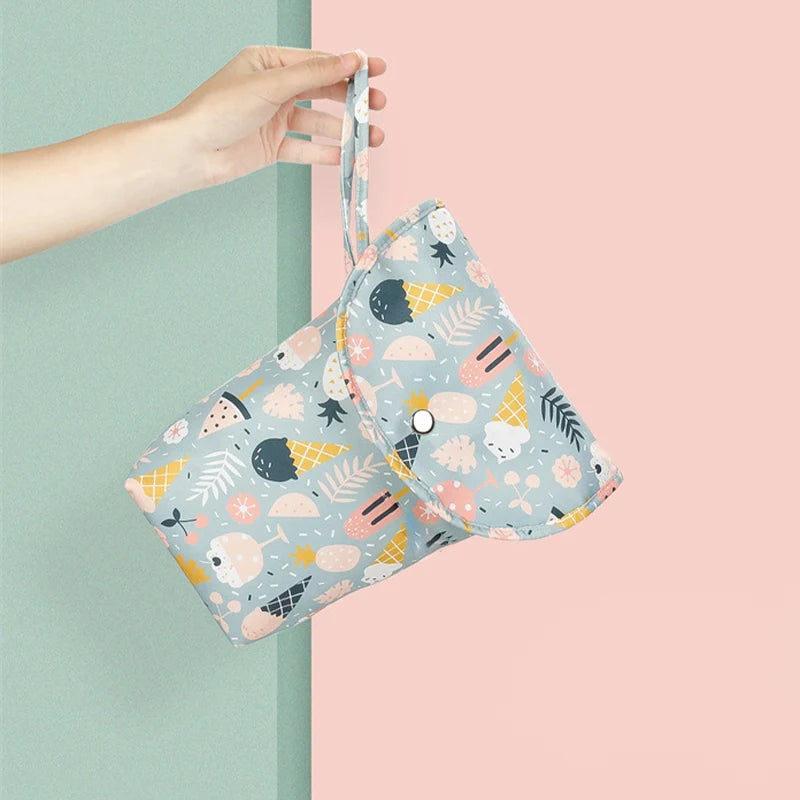 Waterproof Baby Diaper Storage Bag - Portable Outdoor Mummy Bag