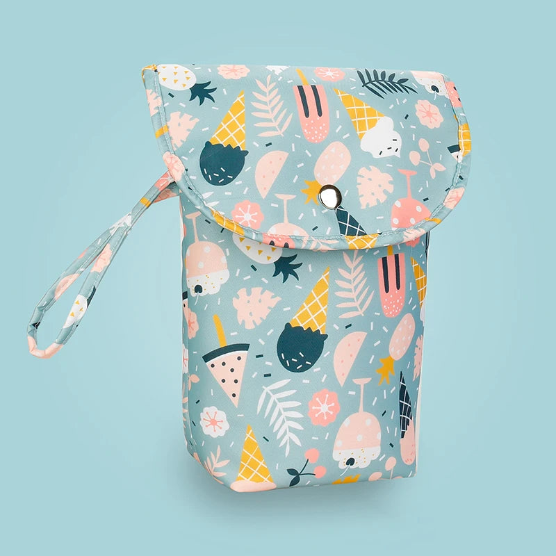 Waterproof Baby Diaper Storage Bag - Portable Outdoor Mummy Bag
