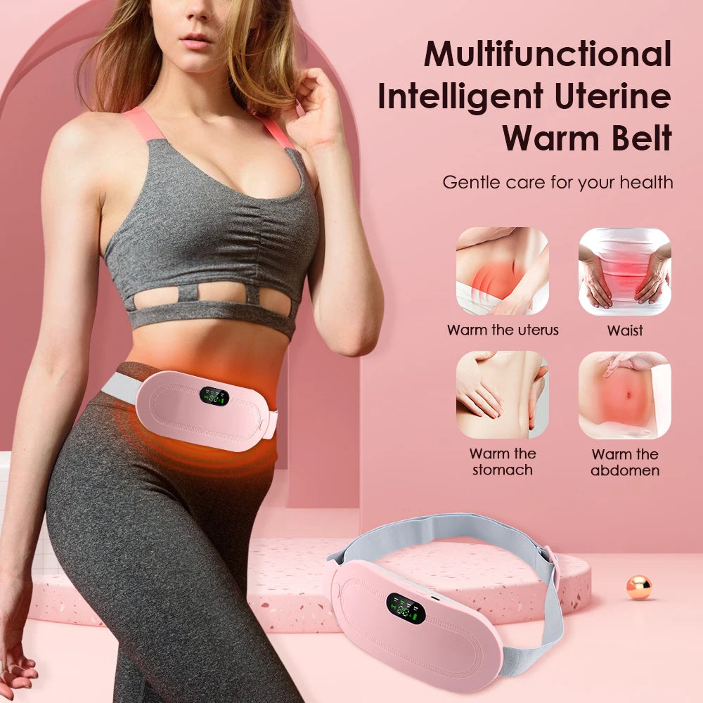 Heating Waist Belt for Menstrual Relief and Comfort