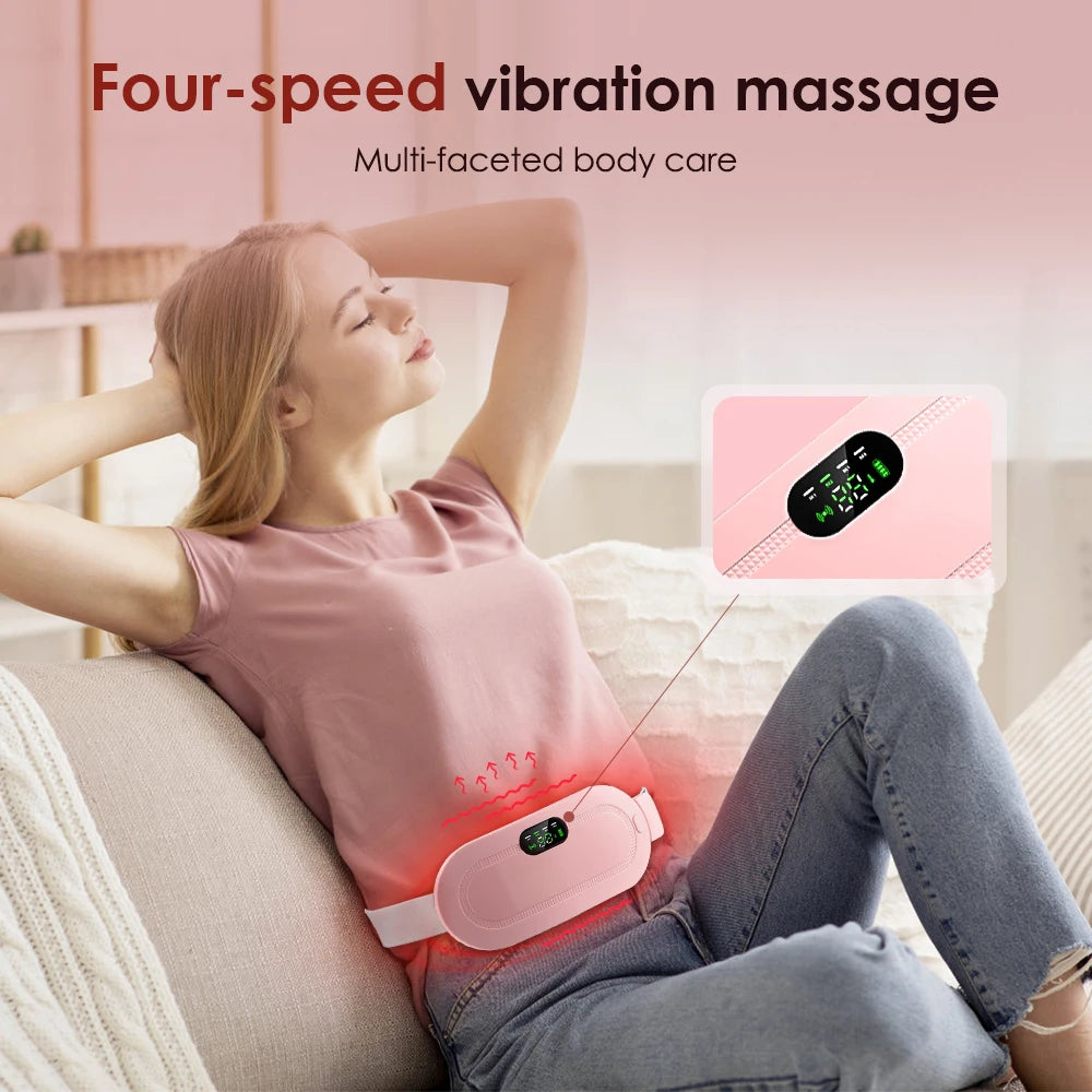Heating Waist Belt for Menstrual Relief and Comfort