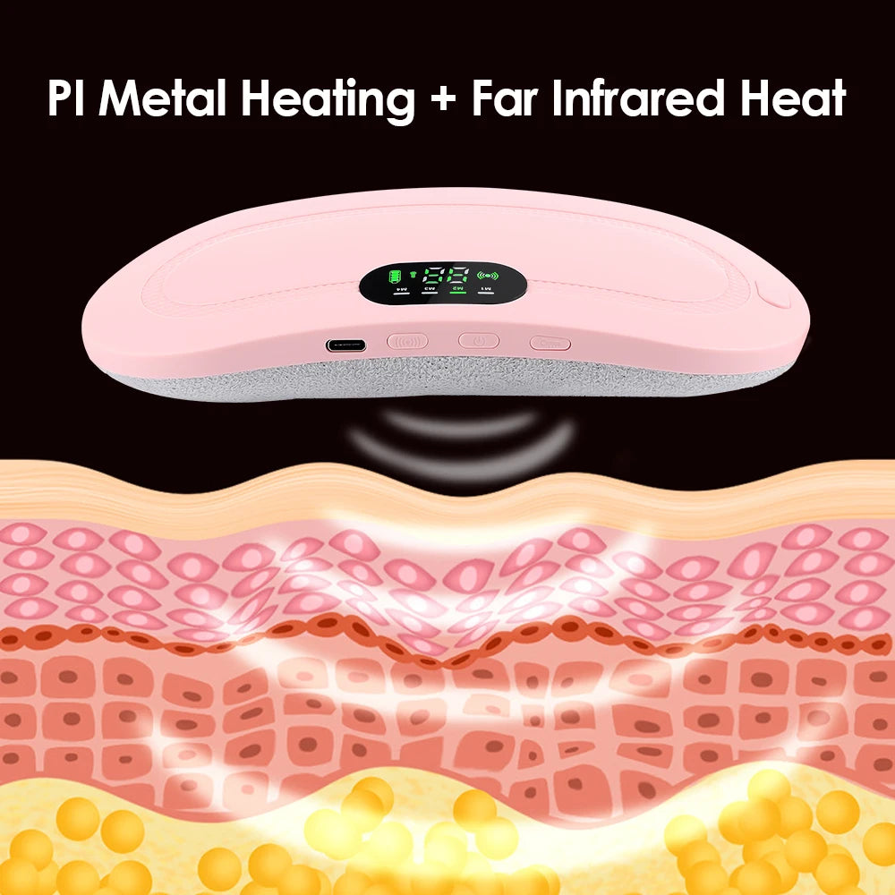 Heating Waist Belt for Menstrual Relief and Comfort